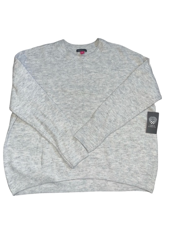 Vince Camuto Sweaters - NWT Vince Camuto Light Gray Center Seam Cozy Crewneck Sweater